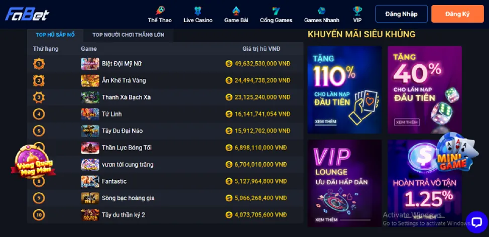 Gowin Casino cam kết trách nhiệm và minh bạch